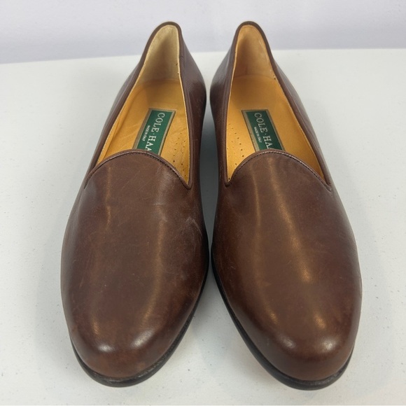 Cole Haan Genuine Leather Casual Loafer Shoe Size 6.5 Brown - Picture 3 of 7